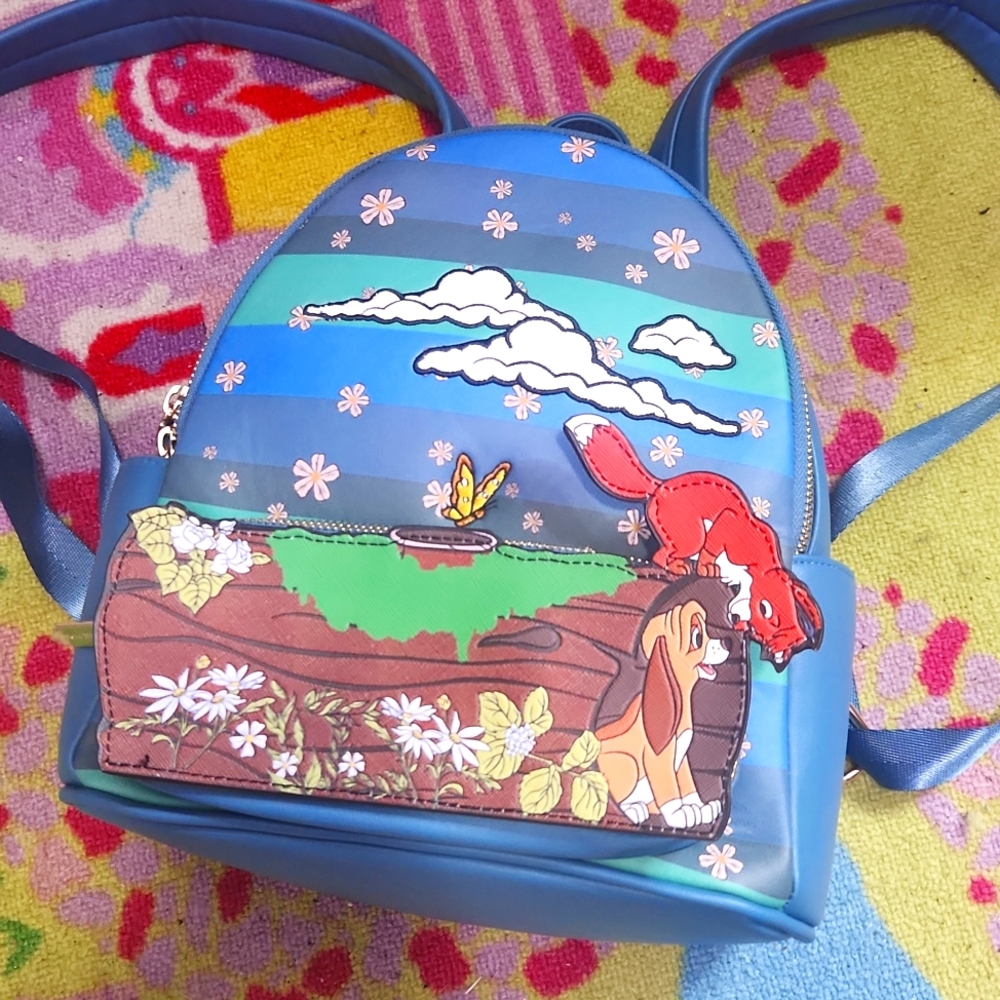 RARE BNWOT Fox and the Hound Backpack
